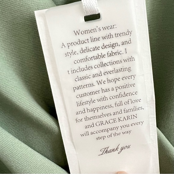 Grace Karin Sleeveless Cocktail Dress Mint Medium NEW - Picture 9 of 9